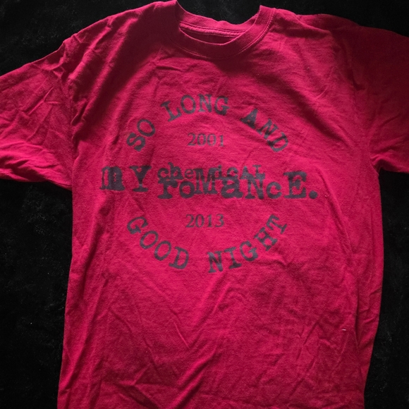 My Chemical Romance Tops - Red My Chemical Romance Graphic T-Shirt